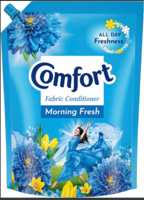 Comfort After Wash Fabric Conditioner, Refill pouch, super saver pack Morning fresh variant for all day freshness and lasting fragrance, 2 L