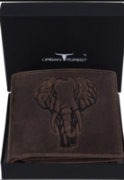 URBAN FOREST  Men Casual Brown Genuine Leather RFID Wallet  (6 Card Slots)