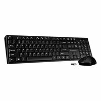 Zebronics Wireless Keyboard & Mouse Combo (Companion 304, Black)