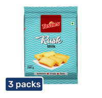 Tasties Rusk Milk 3 × 200g(location specific)