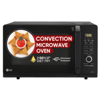 LG 32L Convection Microwave Oven with Diet Fry (MC3286BLU, Black)