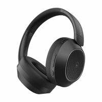 Amazon Basics Pro Series ANC Over Ear Wireless Headphones, Hybrid ANC (Up to 38 dB), Bluetooth 5.3, 28 Hr Playtime, Noise Cancelling with Mic, 40mm Drivers, Ergonomic Foldable Design, Black