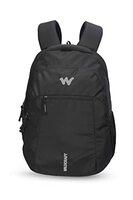 Wildcraft New Polyester 28 Liters Laptop Casual 4 Compartment Backpack (Black)
