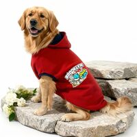 Wow Dog Dog Winter Jacket – (Hoodie Printed Brooklyn Duck Life, (XS) 12 Inch) for Small Dogs & Small Breeds | Ultra Warm, Windproof & Washable Fleece Coat for Cold Weather