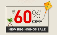 Nilkamal - New Beginnings Sale - Up To 60% Off + Extra 2% Instant discount on All UPI Payments 