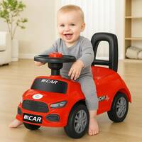 Little Olive Mini Car For Kids upto 6months - 2years Rideons & Wagons Non Battery Operated Ride On  (Red, Silver, Black)