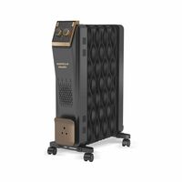 Zepto : Havells 9 Fin Hestio Wave Fin OFR | 2400 Watt, Thermostatic heat control(Black) 