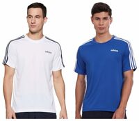 adidas Men's Regular Fit T-Shirt Pack of 2 Size XL
