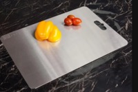 Stainless Steel Chopping Board Vegetable,Fruit Cutting, Kneeding, Cake Prep, Heavy Duty Chopping-Board (XL1)