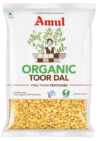 Instamart Amul Organic Toor Dal 500g [location specific]