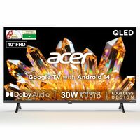 acer 100 cm (40 inches) Ultra V Series Full HD Smart QLED Google TV AR40QDVGU2841BD