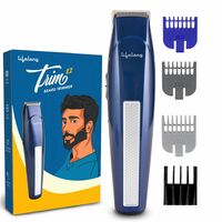 Lifelong Beard Trimmer for Men | Quick Charge (2 Hours) | Runtime: 60 Mins | 20 Length Settings | Cordless | USB Charging