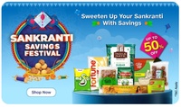 [Upcoming]Sankranthi Grocery Saving Festival - Upto 50% Off on Groceries - Jiomart 