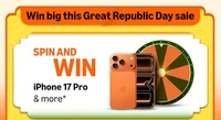 Amazon SPIN AND WIN Chance to win iPhone 17 Pro/10 pay balance & more