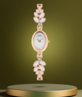 Raga Garden Of Eden Quartz Analog With White Mop Dial Watch For Women - Nt2511wm02 -50% off