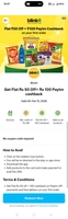 Flat 50 discount and 100 cashback on Blinkt first order