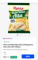 Manna Multimillet Atta | Multigrains Atta with 25% Millets