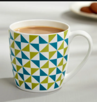 Home Centre Moksha Stoneware Cup and Saucer - 230ml