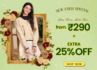 Savana - New Year - New user - From Rs. 290 + Extra 25% Off 