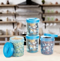 Joyo Spacio Container Printed Set (4 Pieces, Blue) (Location Specific)
