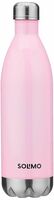 Amazon Brand - Solimo Stainless Steel Insulated 24 Hours Hot or Cold Bottle Flask, 1000 ml, Pink