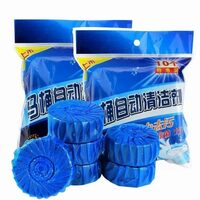 Toilet Flush Tank Cleaner Tablet | Automatic Blue Bubble Cleaning Tablet | For Flush Tank Use| Pack of 10