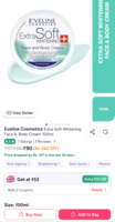 Limited time Deal !! 
Eveline Cosmetics
Extra Soft Whitening Face & Body Cream-100ml