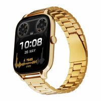 Vibez Majestic Luxury Smartwatch for Women & Men - Stainless Steel Strap, 1.83"Display, High Resolution, 60 Sports Modes,100+ Watch Faces, Long Battery & Bluetooth Calling Smart Watch for Women & Men