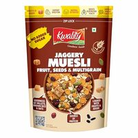 Kwality Muesli Jaggery, Fruits, Seeds & Crunch 400g 