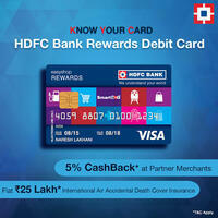 (HDFC REWARDS DC) Paying Rent = ~4.5% Net Cashback (PayZapp + RG)
