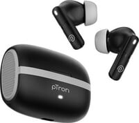 PTron Bassbuds Blaze w/ 50Hrs Playtime Bluetooth (Black, Grey, True Wireless)