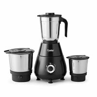 Prestige Apex 500 Watt Mixer Grinder with 3 Stainless Steel Jars | Black