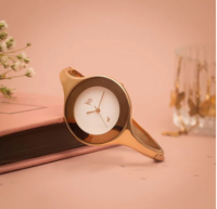 Vyb Slayer By Fastrack Quartz Analog White Dial Metal Strap Watch For Girls