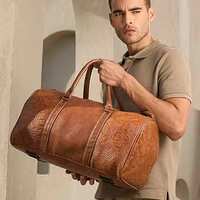   Lifelong Leatherette Stylish & Spacious Weekender  Travel Bag 