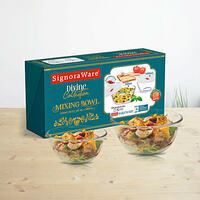 Signoraware mixing bowls glassware ( 1L+500ml)