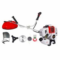 IZOM Fuel Grass Cutting Machine 2 Stroke engine 9000rpm, 52cc High Power Motor Side Pack Crop Cutter Machine Heavy Duty, 1.2L Fuel Tank
