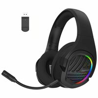 amazon basics Tri-Mode Wireless RGB Gaming Headphones (Black)