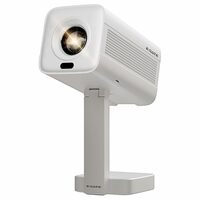 E GATE Atom 4X Automatic Projector 4k Ultra HD | Live TV | Android | Brightest 400 ISO | Native 1080p, Netflix, Prime | Precision Focus - Auto Keystone | USB-HDMI ARC+CEC | HDR+HLG | WiFi 6-BT | Egate