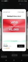 Yara gift card flat 540 discount