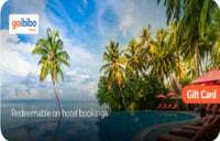 Goibibo Hotel E-Gift Card worth Rs.250 @ 90% Off