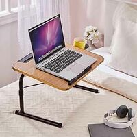 Amazon Basics Iconic Lap Desk | Height Adjustable Laptop Table| 35 cm - H, 36 cm - L, 48 cm - W
