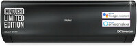 Haier Kinouchi Limited Edition 2025 Model 1.6 Ton 5 Star Split Inverter with Wi-fi AC (Black, White)