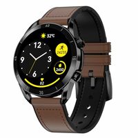 Fire-Boltt Legacy Luxury Round Smart Watch 1.43″ Super AMOLED, Bluetooth Calling, Wireless Charging, Voice Assistant, SPO₂ & Heart Rate Monitor, 110+ Sports Modes, Smart Watch for Men & Women - Brown
