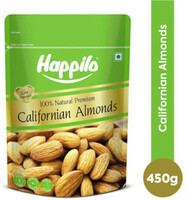 Happilo Premium Naturals Californian Almonds Almonds (Badam) (1 x 450 g)