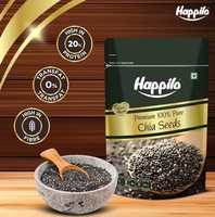 Happilo Premium Raw Authentic Chia Seeds 250g -Digihaat