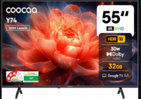 coocaa 138 cm (55 inch) Frameless UHD 4K Smart Google TV 55Y74