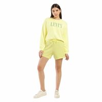 Levi's Women's Mid Rise Blue Regular Fit Shorts