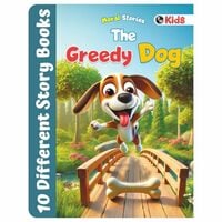 Moral Story Books for Kids, 10 Books, Bedtime Storybook Set with Colorful 3D Pictures, Short Animal & Moral Tales with Q&A, Story Books for Ages 3–10 ... Ideal Birthday & Return Gift for Boys & Girls