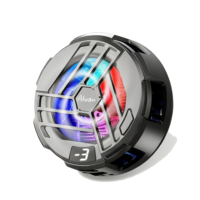 Aluan Magnetic Phone Cooler for Gaming, Fast Semiconductor Cooling Chip, 3-Speed LED Display Mobile Cooler, Portable Cell Phone Radiator for iPhone and Android