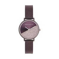 French Connection Analog Women's Watch (Dial Colored Strap)